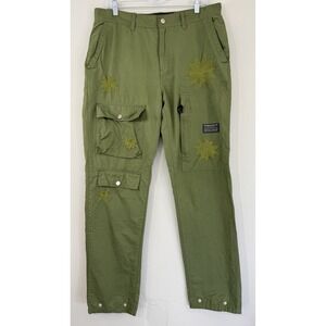 Billionaire Boys Club Type M-1 Pants Men's 34 Military Flight Cargo Embroidered